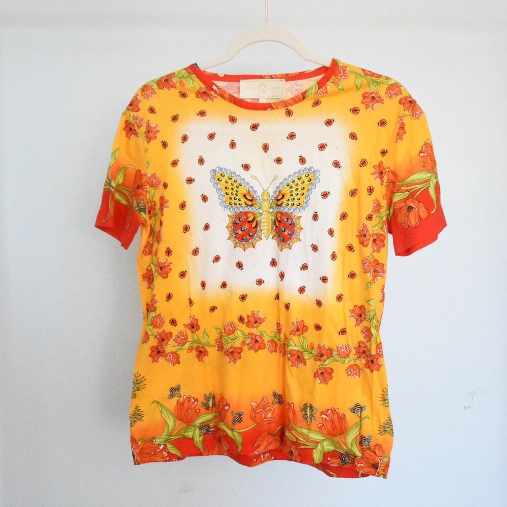 St. John Sport Butterfly Shirt